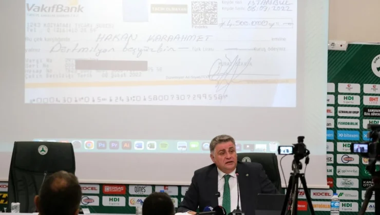 Giresunspor Başkanı Nahid Yamak’tan eski Başkan Karaahmet’e yönelik suçlamalar