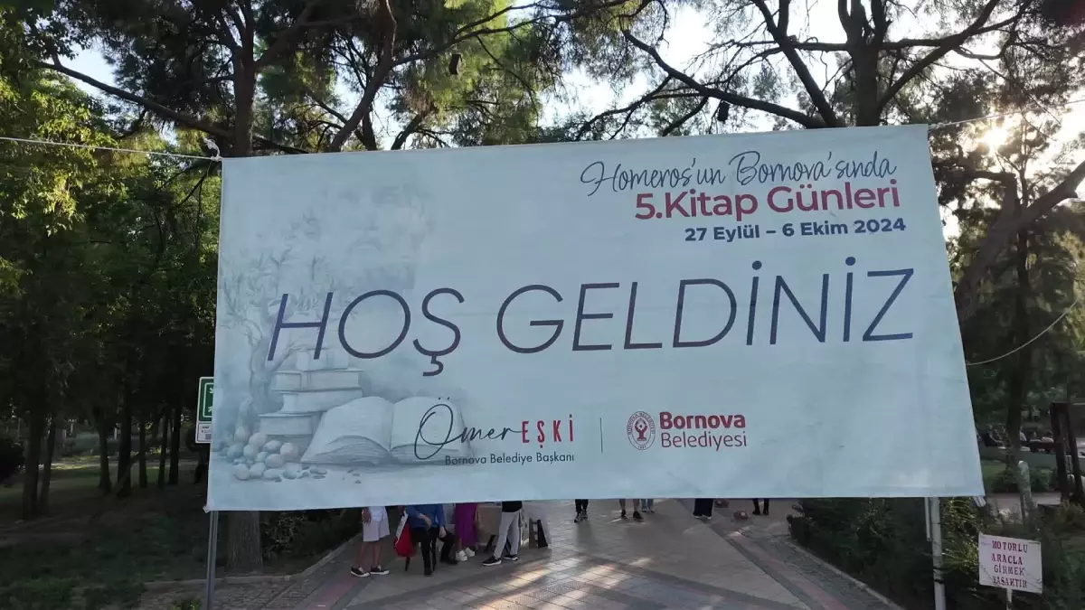 Homeros’un Bornova’sında Kitap Günleri Başladı