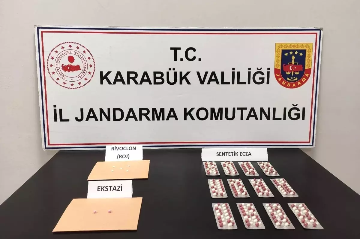 Karabük’te uyuşturucu baskını: 5 gözaltı